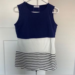 Nursing tank top